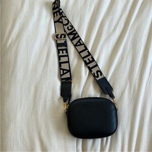 Stella McCartney mini camera logo shoulder bag